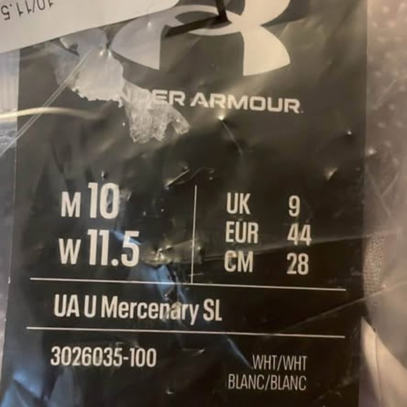 BRAND NEW men under armour mercenary adjustable strap slides slippers size US 10 - Picture 5 of 7